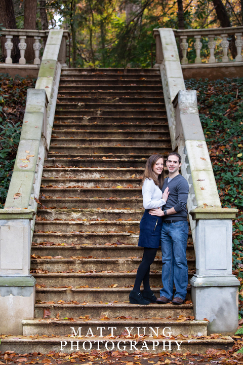 An engagement session at Cator Woolford Gardens with Alison and Jacques. 